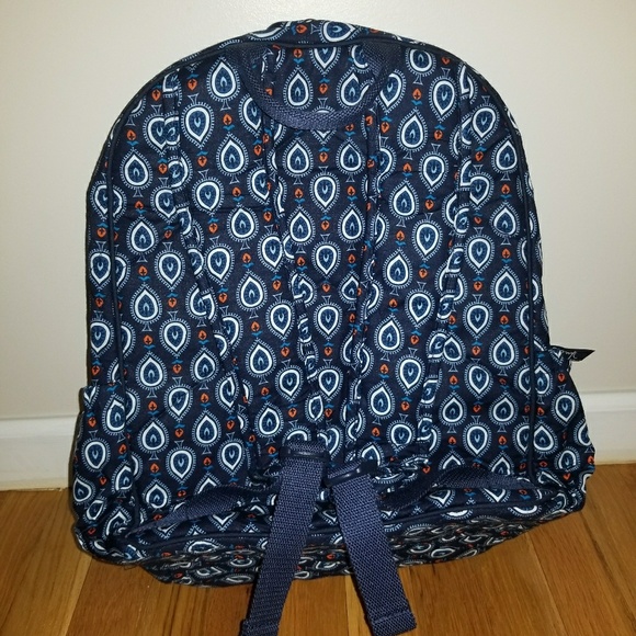 Vera Bradley Campus Backpack Marrakesh Motifs - Picture 2 of 3